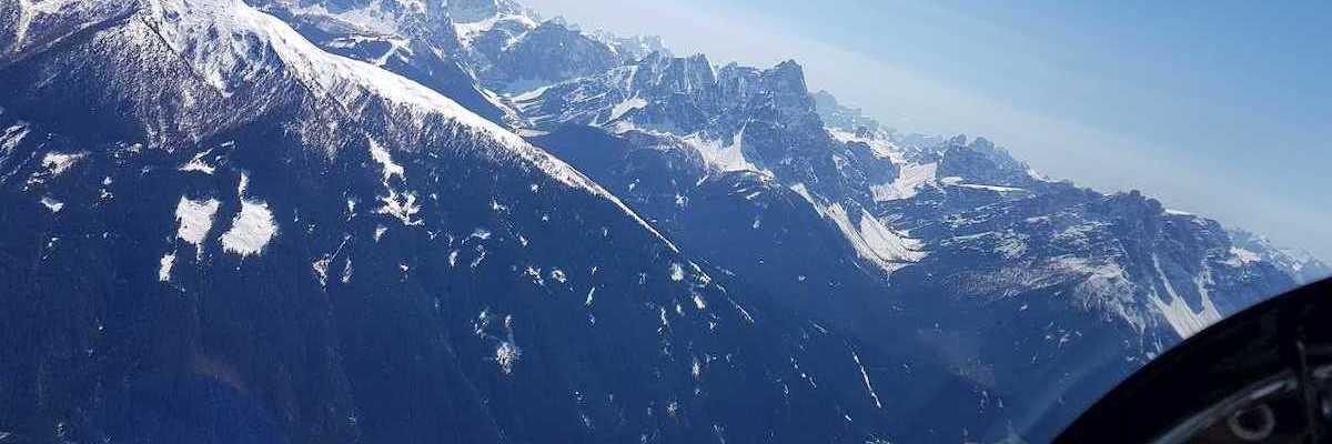 Flugwegposition um 12:26:36: Aufgenommen in der Nähe von Gemeinde Sillian, 9920, Österreich in 2754 Meter